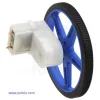מנוע מיני פלסטי 80rpm @ 4.5V דגם LP - זווית