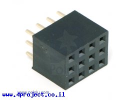 תמונה של מוצר מחבר שורה נקבה - 3x4