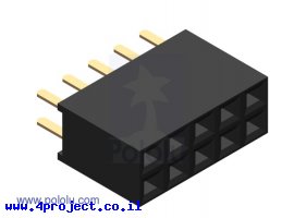 תמונה של מוצר מחבר שורה נקבה - 2x5