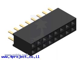 תמונה של מוצר מחבר שורה נקבה - 2x8