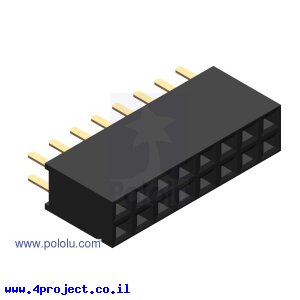 מחבר שורה נקבה - 2x8