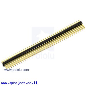 מחבר שורה זכר - 2x40