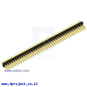 מחבר שורה זכר - 2x40