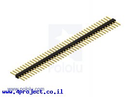 תמונה של מוצר מחבר שורה זכר - 1x40 ארוכים בשני הצדדים