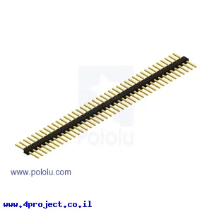 מחבר שורה זכר - 1x40 ארוכים בשני הצדדים