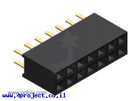 תמונה של מוצר מחבר שורה נקבה - 2x7