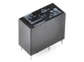 תמונה של מוצר ממסר SPDT של Omron, איכותי, 5A@250VAC/30VDC - סליל עד 12V