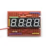 7Segment לבן, 4 ספרות, 10 מ"מ