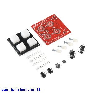 ערכה ללימוד הלחמת רכיבי SMD - משחק "סיימון אמר" - גרסה ישנה
