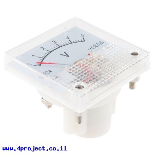 מד מתח אנלוגי 0-5VDC