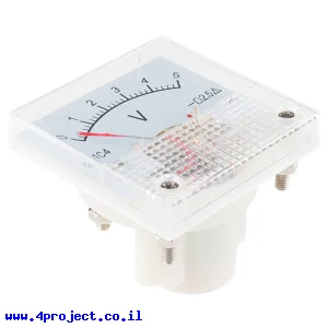 מד מתח אנלוגי 0-5VDC
