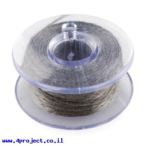 חוט תפירה מוליך על בסיס פלדה - 9 מטר