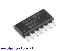 תמונה של מוצר דוחף זרם 3 ערוצים ללדים - WS2801 SMD