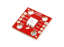 תמונה של מוצר לד RGB עם דוחף זרם WS2801