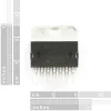 דוחף זרם 2 ערוצים Full H-Bridge L298N - עד 2A