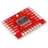 שבב הזזה 8bit Serial In/Parallel Out 74HC595 על כרטיסון