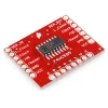 שבב הזזה 8bit Serial In/Parallel Out 74HC595 על כרטיסון
