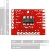 שבב הזזה 8bit Serial In/Parallel Out 74HC595 על כרטיסון