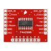 שבב הזזה 8bit Serial In/Parallel Out 74HC595 על כרטיסון