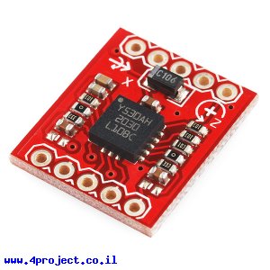 ג'ירוסקופ ציר אחד +/- 1200/300 מעלות/שניה LY530ALH