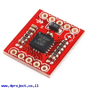 ג'ירוסקופ ציר אחד +/- 1200/300 מעלות/שניה LY530ALH