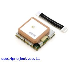 תמונה של מוצר מודול GPS EM-406A SIRF3 20 channels עם אנטנה