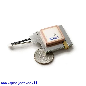מודול GPS EM-408 SIRF3 20 channels עם אנטנה ומחבר MMCX