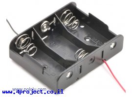 תמונה של מוצר בית סוללה - 3xC