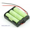 סוללה נטענת - NiMH AA 1.2V/2200mAh
