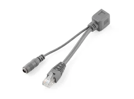 תמונה של מוצר כבל Ethernet RJ45 למעבר מתח על הרשת - PoE פסיבי