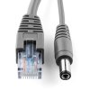 כבל Ethernet RJ45 למעבר מתח על הרשת - PoE פסיבי