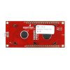LCD טקסט 16x2, שחור על RGB צבעוני, 5V