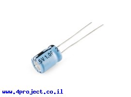 תמונה של מוצר קבל אלקטרוליטי 1 פאראד 2.5 וולט - Super Capacitor