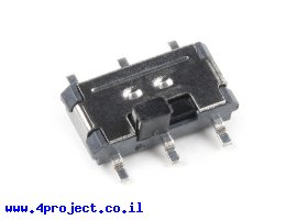 תמונה של מוצר מפסק הזזה DPDT להלחמת SMD