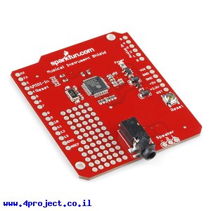 מגן Arduino הכלים המוזיקליים