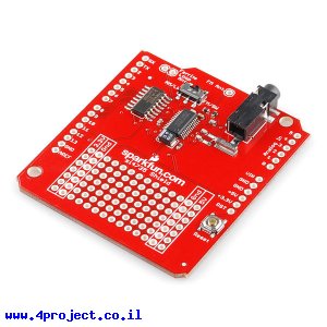 מגן Arduino מקלט רדיו AM/FM