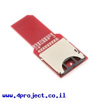 כרטיסון רחרחן כרטיסי זכרון - SD sniffer - גרסה קודמת