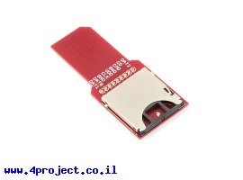 תמונה של מוצר כרטיסון רחרחן כרטיסי זכרון - SD sniffer - גרסה קודמת