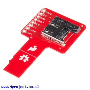 כרטיסון רחרחן כרטיסי זכרון - microSD sniffer