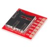 כרטיסון עם מחבר כרטיסי זכרון microSD של SparkFun