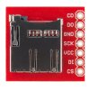 כרטיסון עם מחבר כרטיסי זכרון microSD של SparkFun
