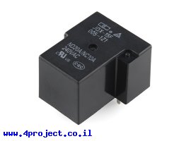 תמונה של מוצר ממסר SPDT אטום, 20A@240VAC - סליל 5V