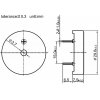 זמזם 30 מ"מ 2.5 KHz
