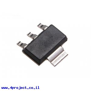 מייצב מתח LM1117 - 3.3V - 0.8A להלחמת SMD
