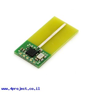 מודול תקשורת nRF24AP1 - פרוטוקול ANT - אנטנת מעגל מודפס