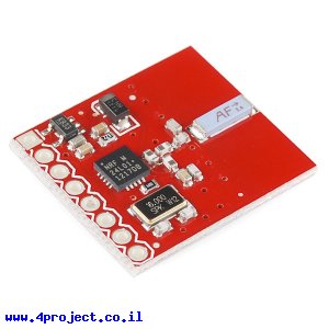 מודול תקשורת nRF24L01+ - אנטנת שבב