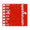 מודול תקשורת nRF24L01+ - אנטנת שבב