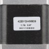 מנוע צעד 400 צעדים, NEMA 17, 3V/1.7A