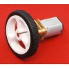 מנוע מיקרו HP עם ציר אחורי 100rpm @ 6v