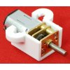 מנוע מיקרו LP עם ציר אחורי 45rpm @ 6v